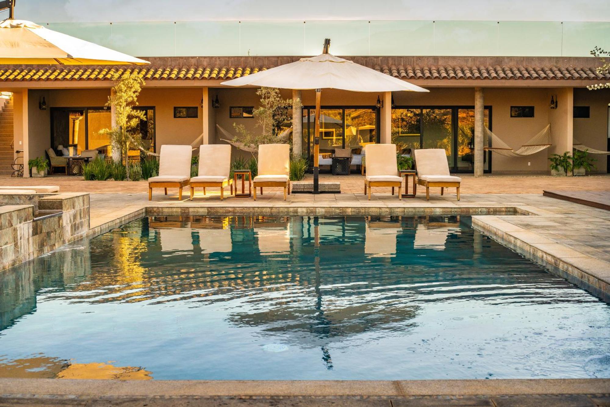 Hotel Flores De Sal-Valle De Guadalupe Exterior foto