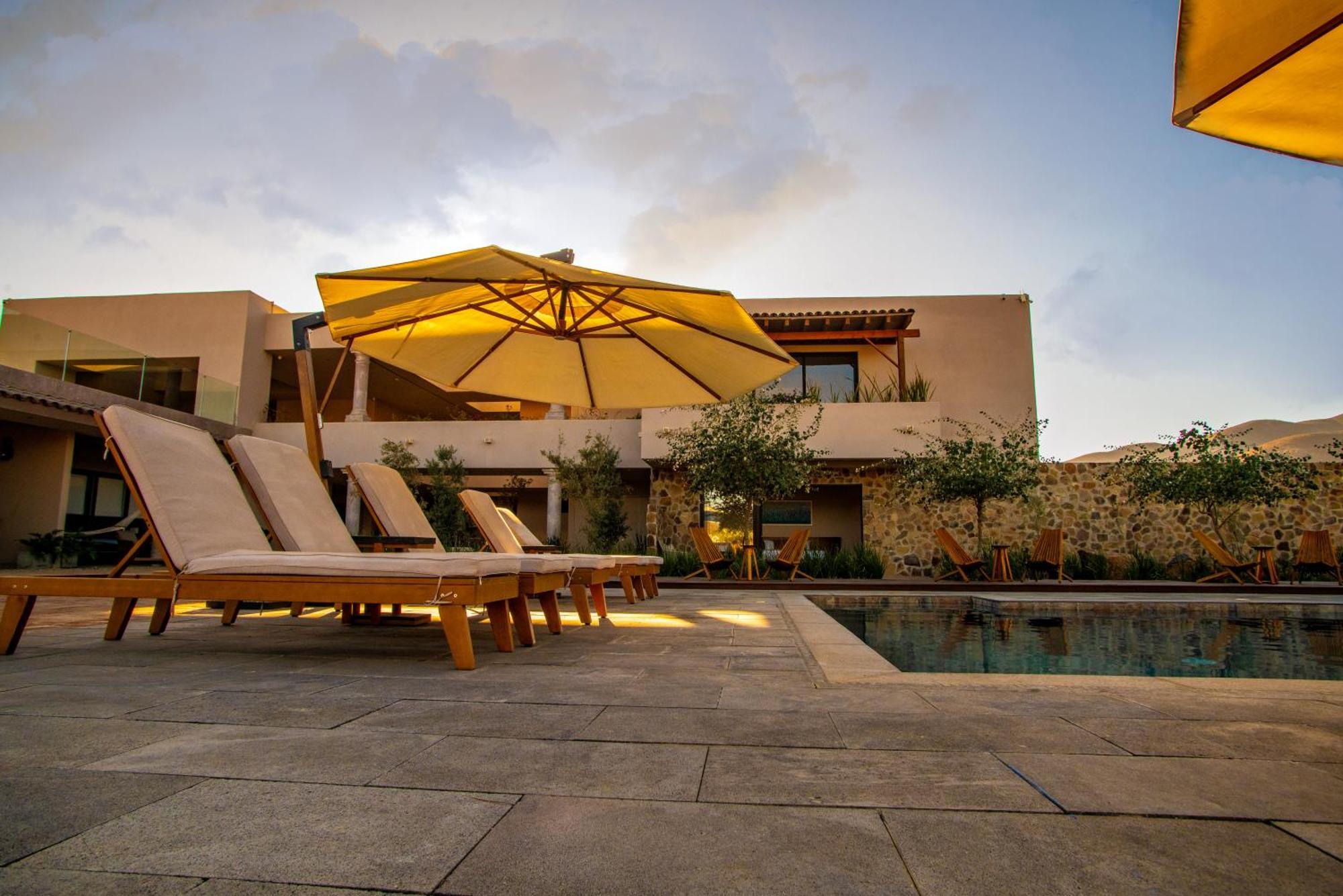 Hotel Flores De Sal-Valle De Guadalupe Exterior foto