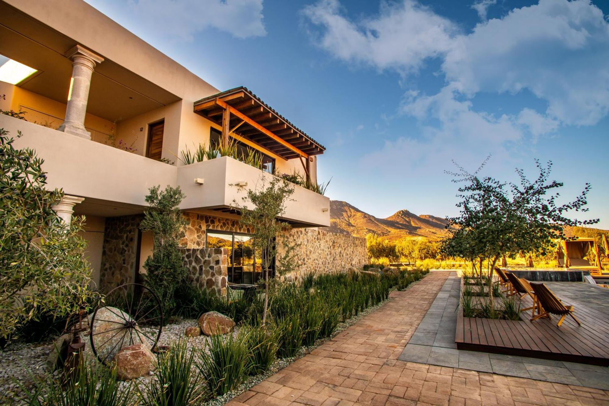 Hotel Flores De Sal-Valle De Guadalupe Exterior foto