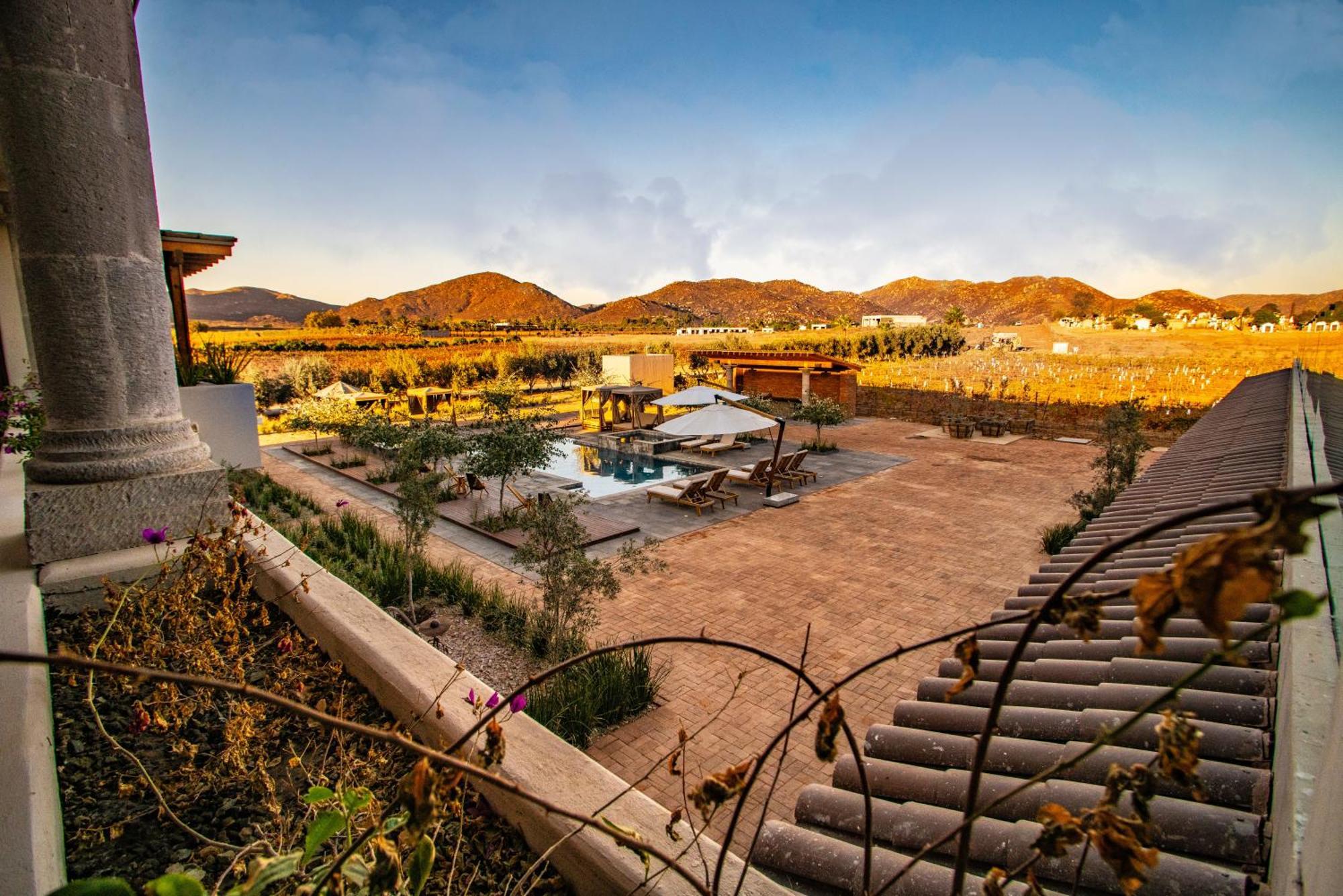 Hotel Flores De Sal-Valle De Guadalupe Exterior foto