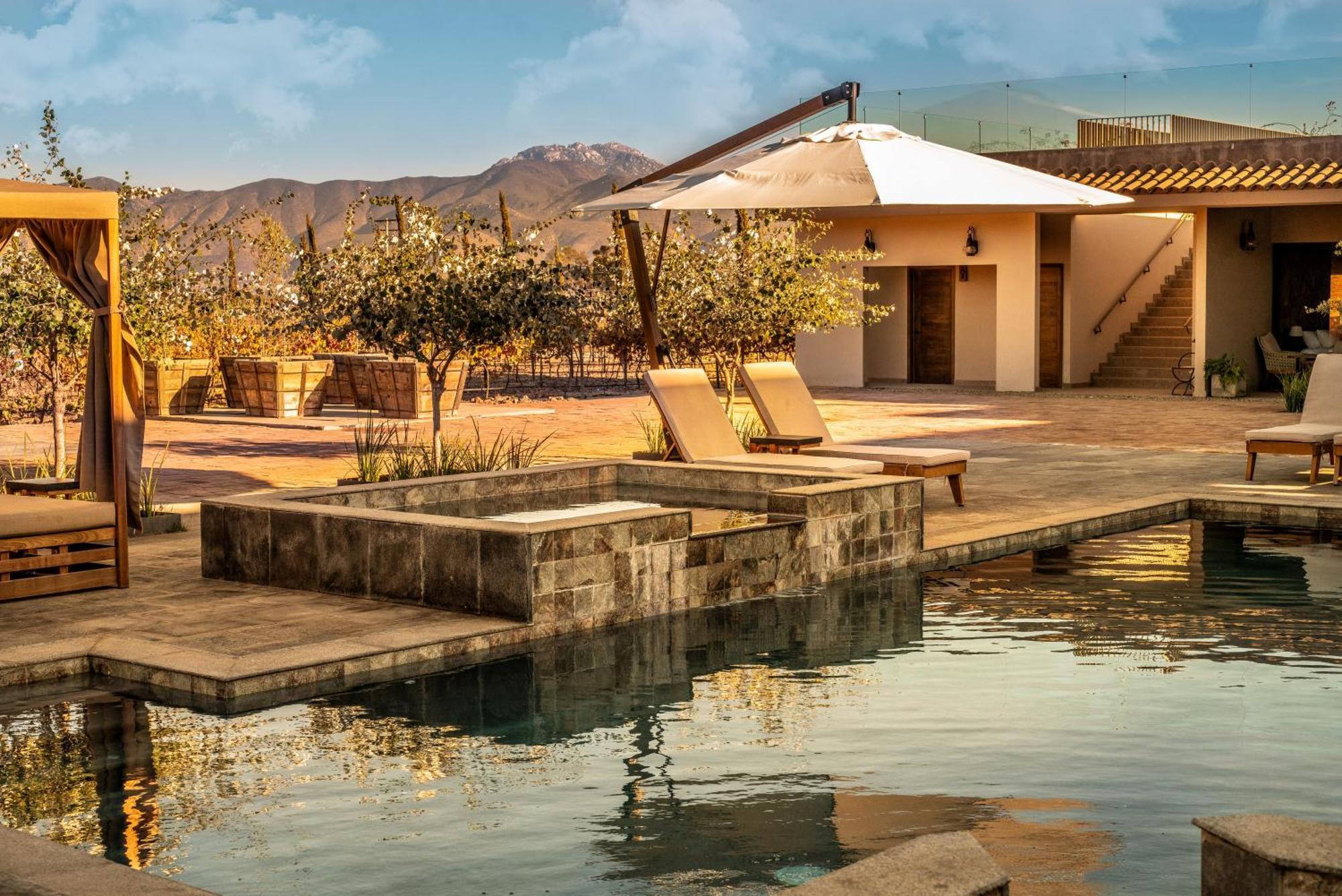 Hotel Flores De Sal-Valle De Guadalupe Exterior foto